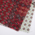 Woven Washed Printed Floral Chiffon Stretch Polyester Fabric